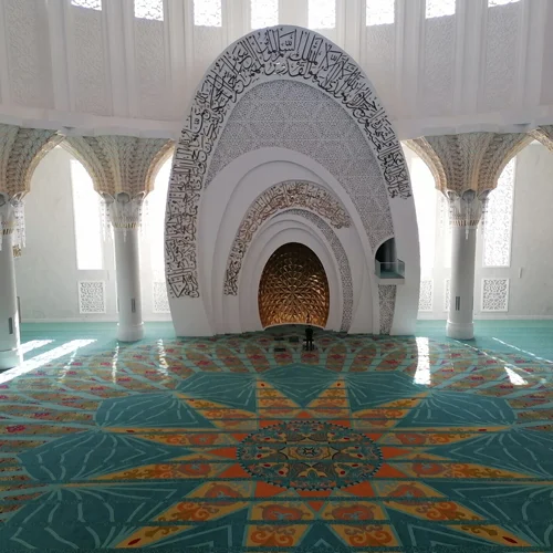 Custom Design Mosque Carpet